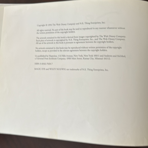 Vintage Disney magic eye book from scholastic - Picture 11 of 14